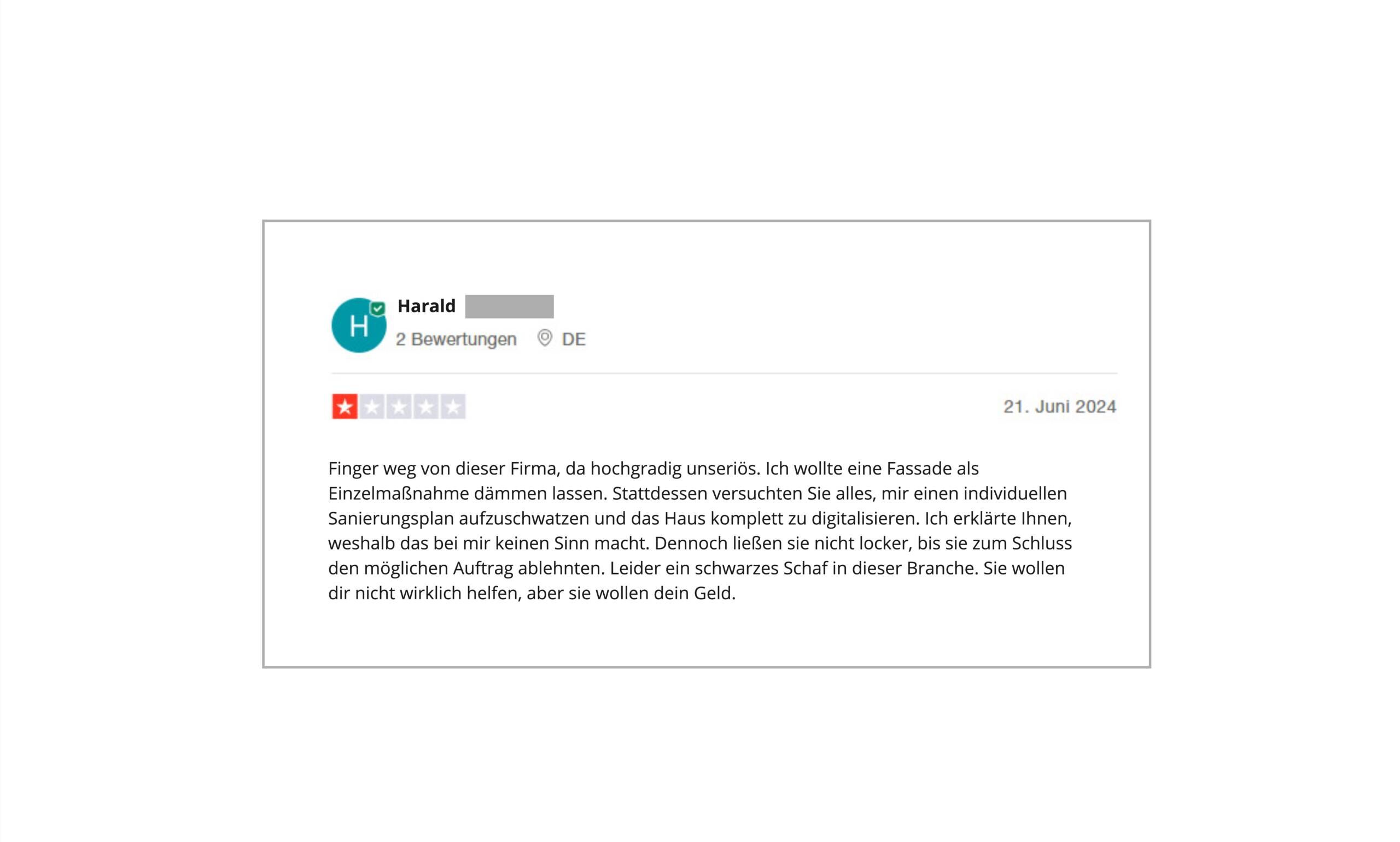 Negative Erfahrung Energieberater 3